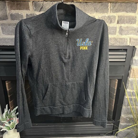 Victoria’s Secret PINK UCLA Quarter Zip Size Extra Small - Picture 1 of 5